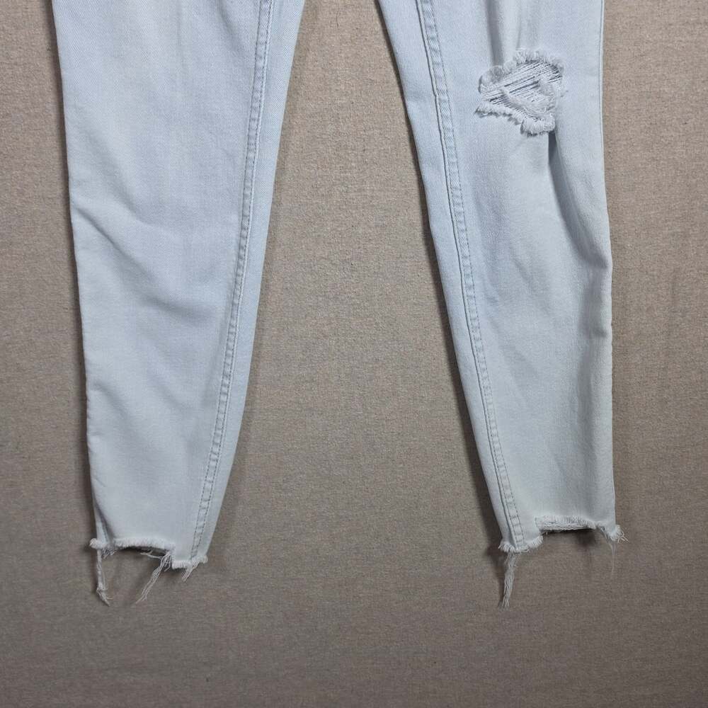 Old Navy Women’s Size 0 Rockstar Super Skinny High Rise  Jeans Smooth Pockets - Picture 8 of 10